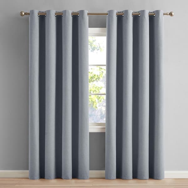 Norfalk Blackout Grommet Panel Curtain - image 