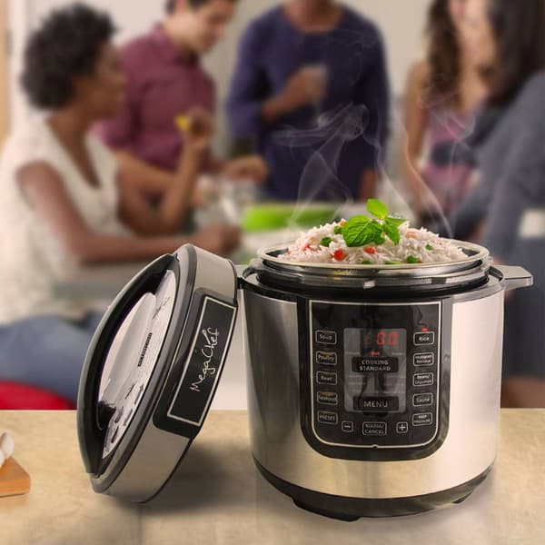 Megachef Digital Pressure Cooker w/ Multi-Function Features