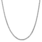 Gold Classics&#8482; 3mm. White Gold Concave Anchor Bracelet - image 2
