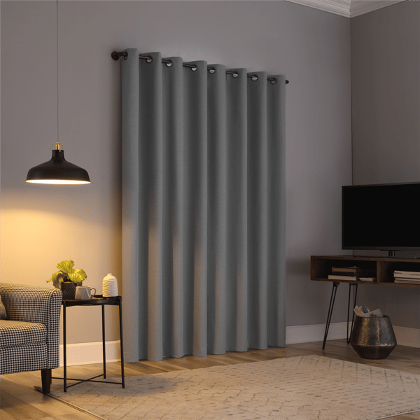 Sun Zero Cayden 100% Blackout Grommet Curtain Panel