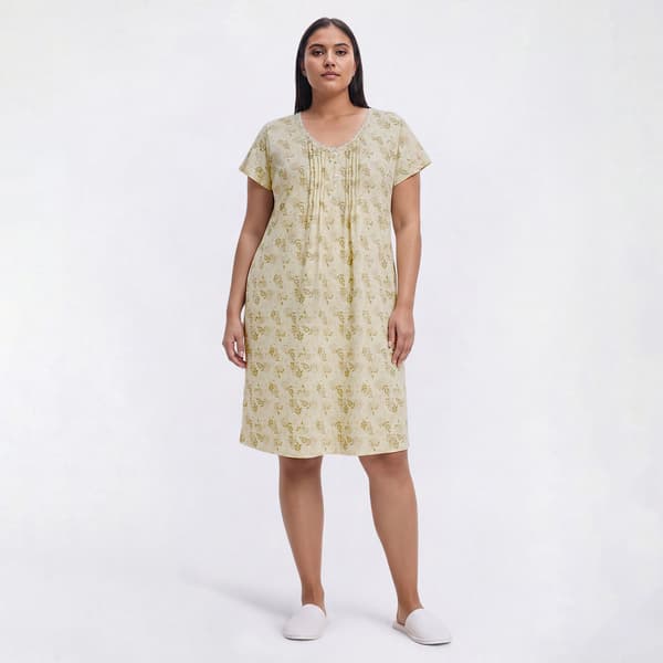 Plus Size Elizabeth & Nicole(R) Short Sleeve Garden Waltz Gown - image 