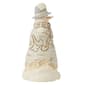 Jim Shore Heartwood Creek Woodland Carved Snowman Hat Figurine - image 4