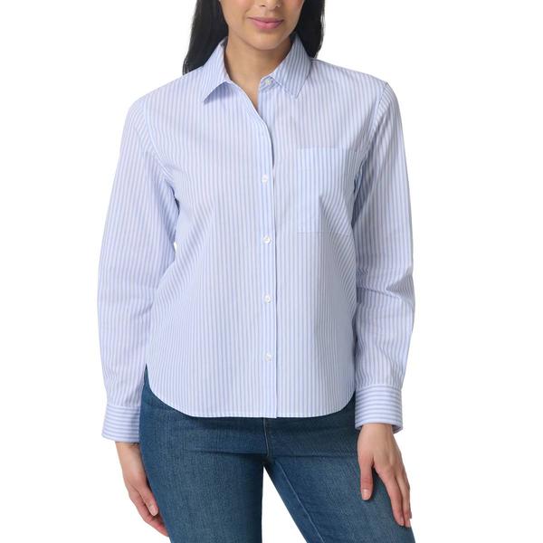 Womens Gloria Vanderbilt Livia Boyfriend Shirt - image 