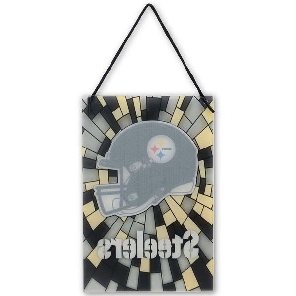 Open Road Steelers Small Hanging Acrylic Helmet