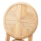bali & pari Carita Modern Bohemian Natural Rattan Dining Chair - image 5