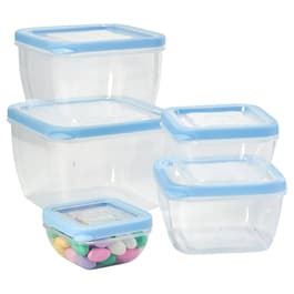 Lock&lock Easy Essentials Rectangular Food Storage Container, 88-Ounce, Size: 1, Clear