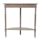 9th & Pike® Light Brown Traditional Half Moon Wood Console Table - image 3