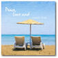 Courtside Market Peace Love and Sandy Wall Art - image 1