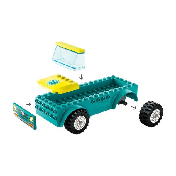 LEGO® City Emergency Ambulance &amp; Snowboarder
