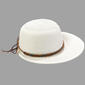 Womens Mad Hatter Face Framer Hat w/ Beads - image 1