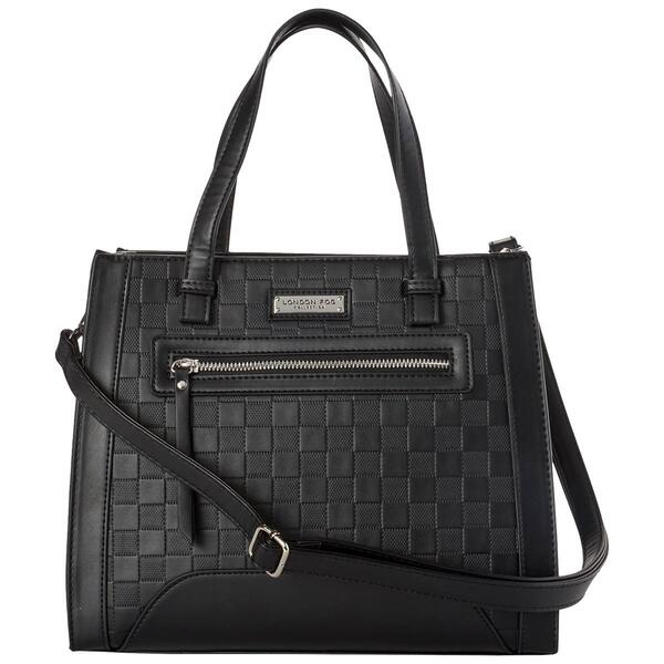 London Fog Doyers Box Satchel - image 