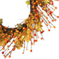 Northlight Seasonal Berries and Leaves Fall Artificial Wreath - image 3