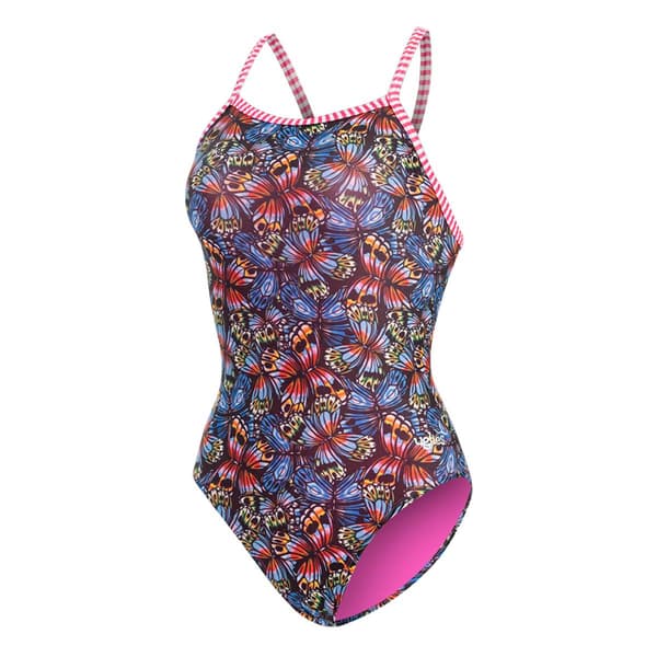 Womens Dolfin&#174; Uglies V-2 Back Flutter By One Piece Swimsuit