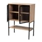 Baxton Studio Asher Natural Brown Wood 2-Door Sideboard - image 3