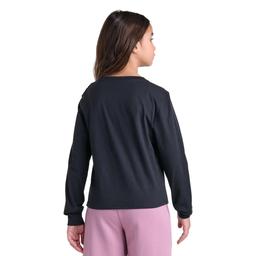 Girls (7-16) adidas® Long Sleeve Glitter Logo Tee
