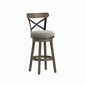 HH2 Home Reid Wood Adjustable Height Swivel Stool - image 2