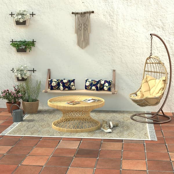 Jordan Manufacturing 2pk. Rose Garden Lumbar Throw Pillows