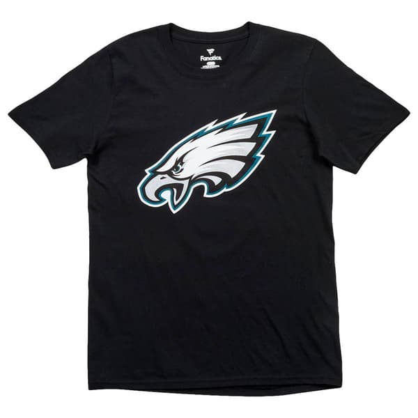 Mens Fanatics Eagles Hurts (1) Short Sleeve Tee - Black
