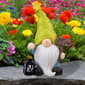 Northlight Seasonal Welcome Gnome w/ Lantern Garden Stake - image 3