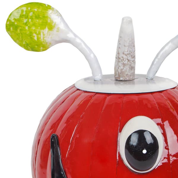 National Tree 11in. Halloween Single Eye Metal Pumpkin Décor