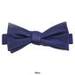 Mens John Henry Satin Solid Bow Tie in Box - image 4