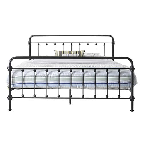 Elements Lucy Metal Bed Headboard & Foot Board Support...