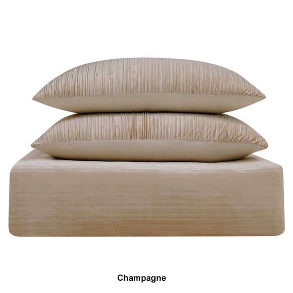 Christian Siriano New York® Crinkle Velvet Duvet Cover Set