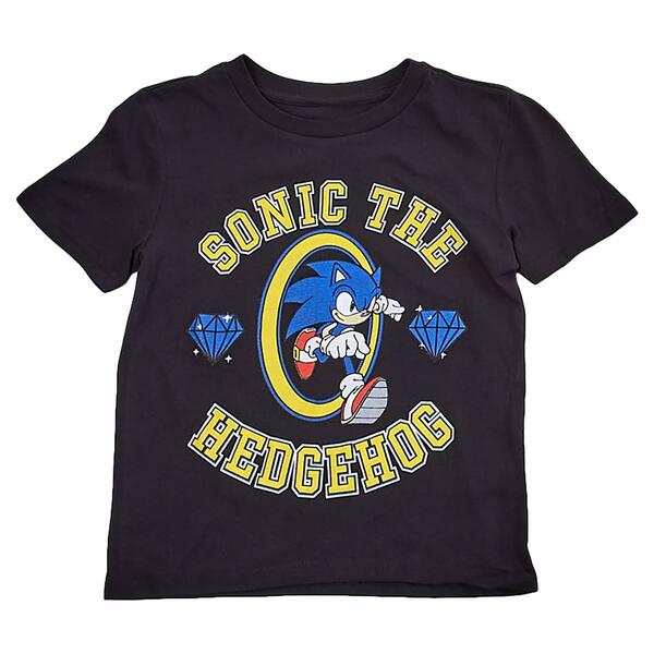 Boys &#40;4-7&#41; Freeze Sonic the Hedgehog Short Sleeve Graphic Tee - image 