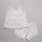 Womens Jessica Simpson Leah Butterfly Cami Set w/Back Keyhole - image 2