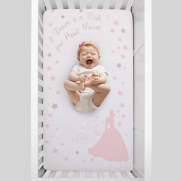 Disney Princess Enchanting Dreams Photo Op Nursery Crib Sheet