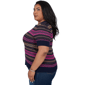 Plus Size Ruby Rd. English Countryside Mixed Fair Isle Sweater - image 4