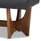 Baxton Studio Theo Upholstered Bench - image 5