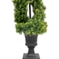 Northlight Seasonal 4.5ft. Artificial Cedar Spiral Topiary Tree - image 4