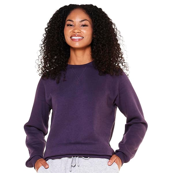 Womens Starting Point&#40;R&#41; Ultrasoft Fleece Crew Neck Sweatshirt - image 