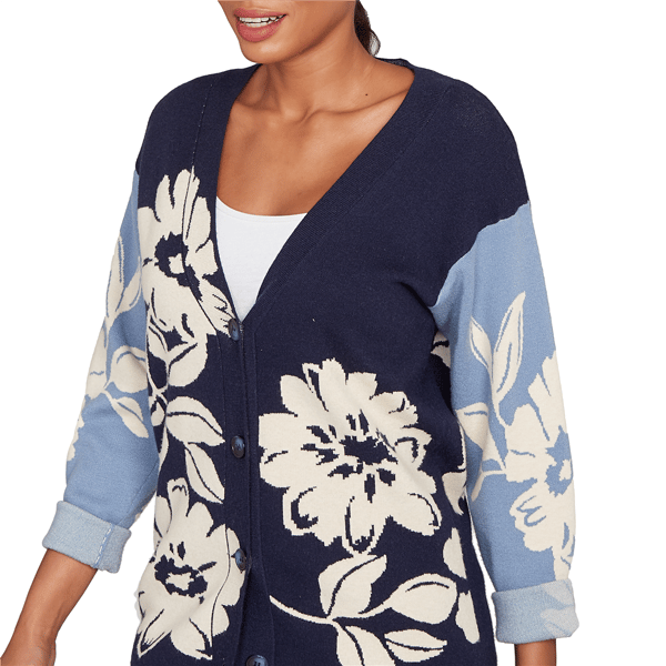 Womens Skye&#8217;s the Limit Back To Town Color Block Cardigan