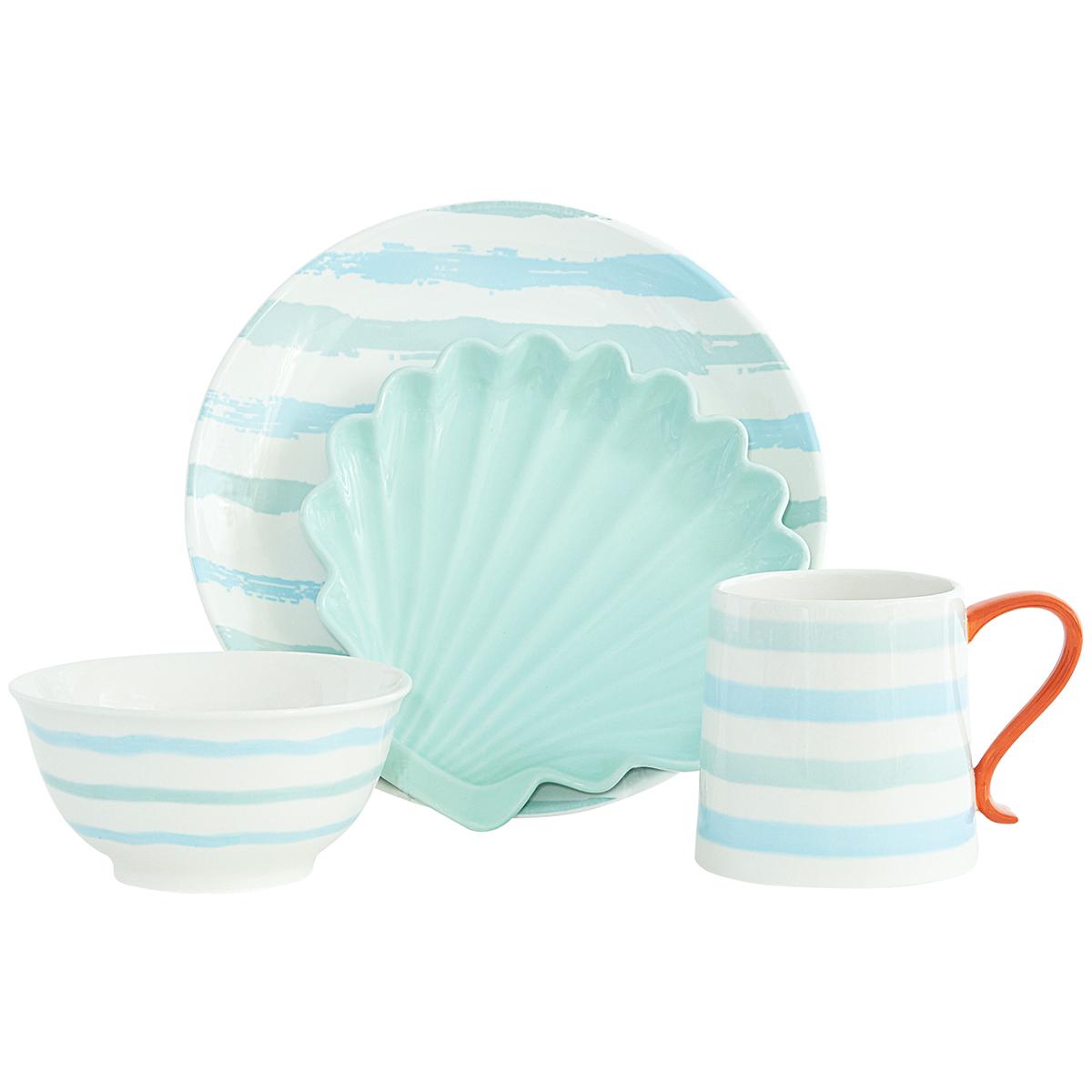 Baum Ocean Sunrise 16pc. Dinnerware Set