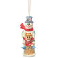 Jim Shore Frosty & Karen in Sled Ornament - image 3