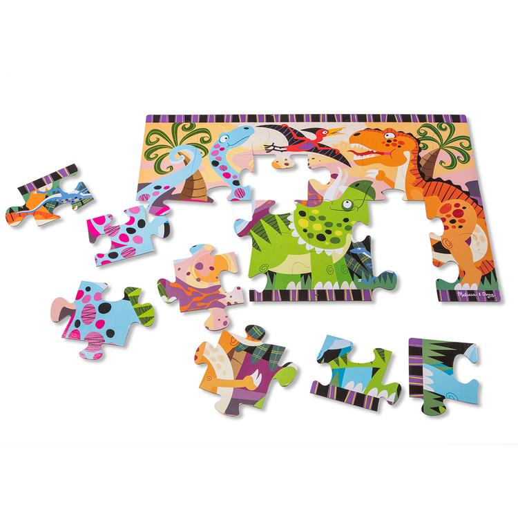 Melissa &amp; Doug® Dinosaur Dawn Floor Puzzle