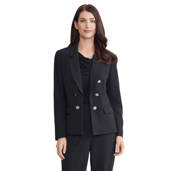 Womens Jones New York Faux Double Button Blazer - image 