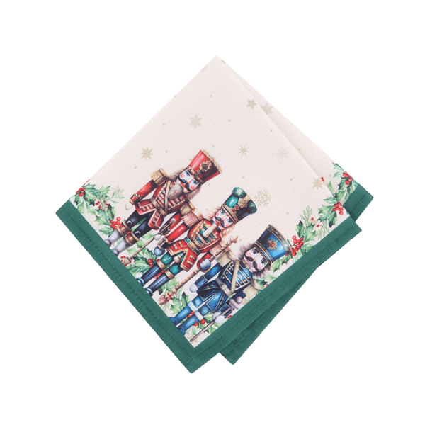 Threadmade Royal Nutcracker Napkins - Set of 4
