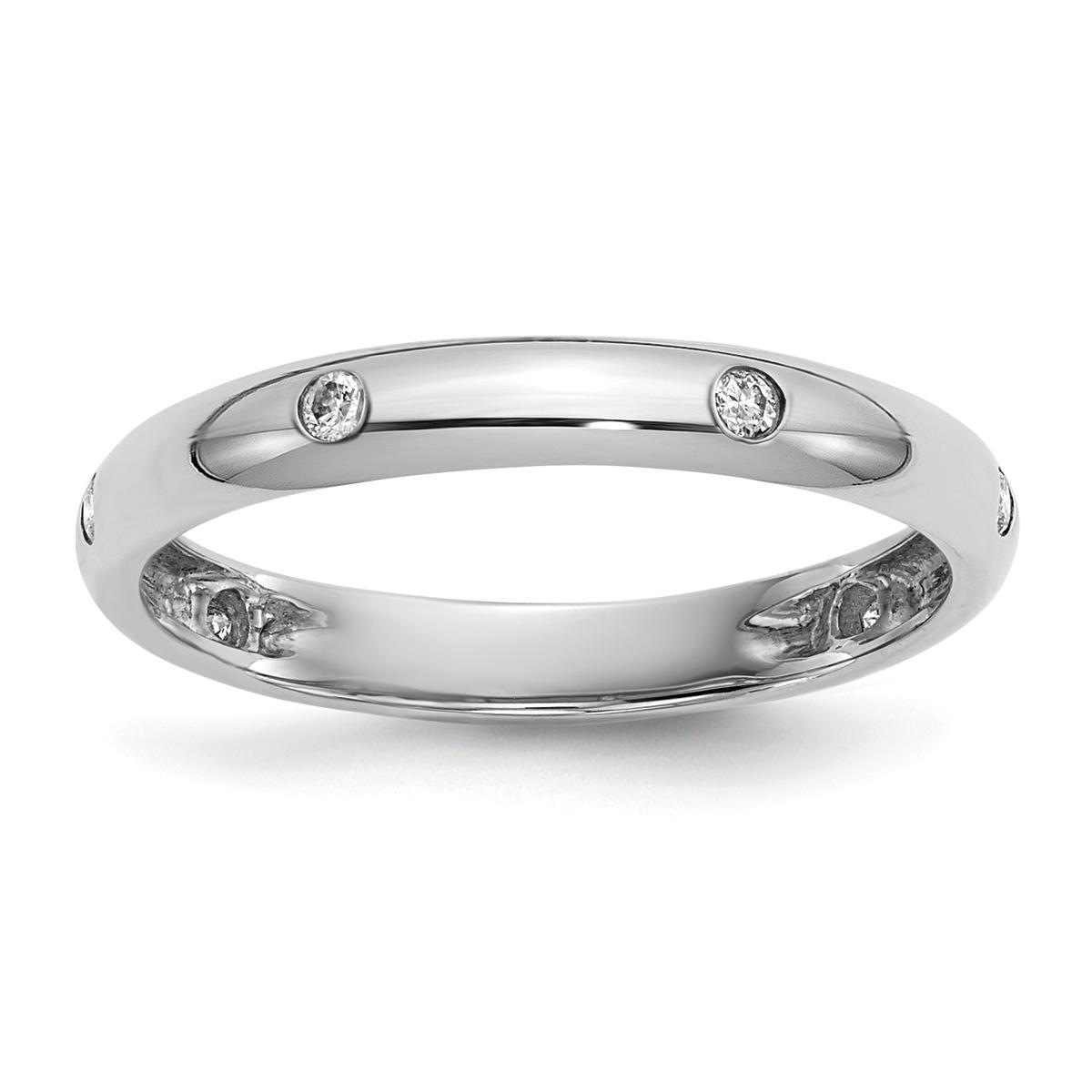 Endless Affection(tm) 14k White Gold Six Stone Diamond Ring