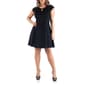 Plus Size 24/7 Comfort Apparel Keyhole Neck Dress - image 1