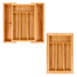 BergHOFF Bamboo 6-Slot Expanding Flatware Organizer - Set of 2 - image 3