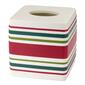 IZOD&#40;R&#41; Ornament Tissue Box Cover - image 1