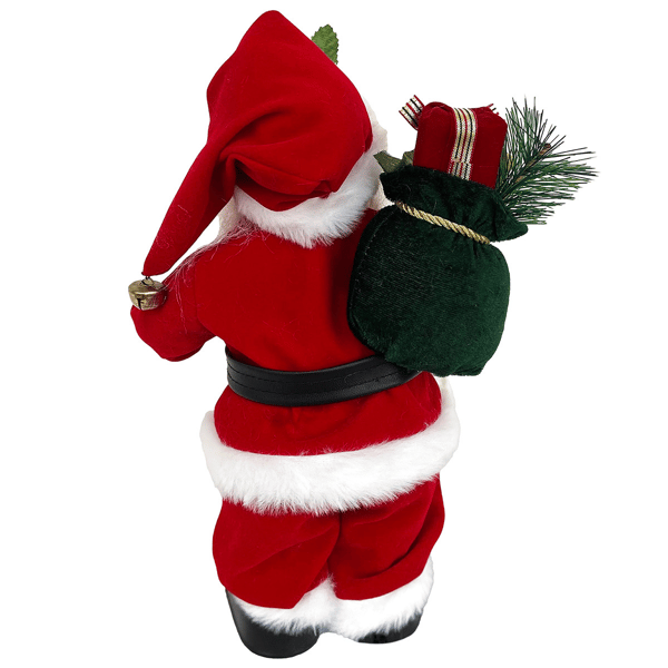 Santa''s Workshop 12in. Musical Holly Jolly Santa