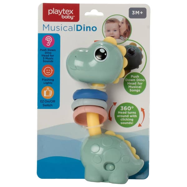 Baby Unisex Playtex Baby(tm) Musical Dino - image 