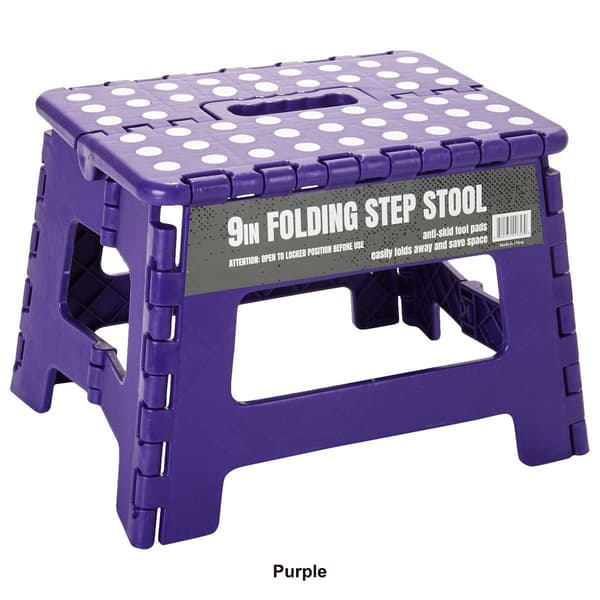 9in. Foldable Step Stool