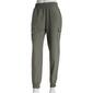 Juniors Pink Rose Woven Cargo Pocket Joggers - image 1