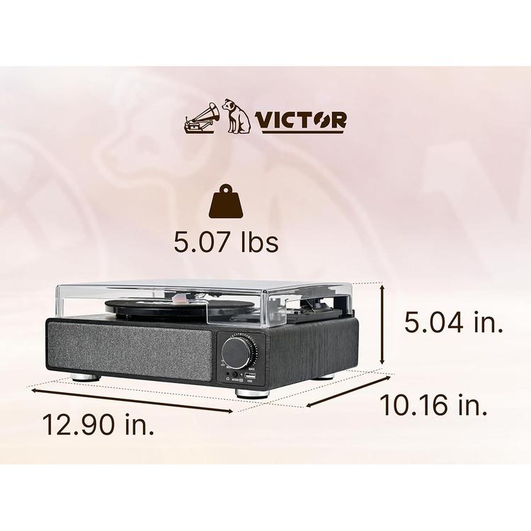 Victor Amherst Dual Bluetooth Turntable