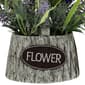 Northlight Seasonal Artificial Lavender Bouquet in Spring Basket - image 3
